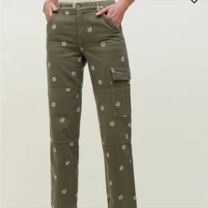NWT Reformation Bailey Utility Pants Daria Daisy - 27